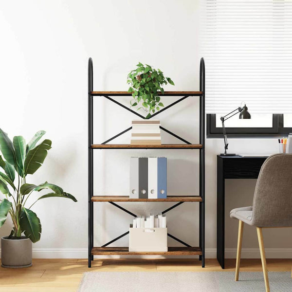 Bücherregal Altholz 80x30x146cm