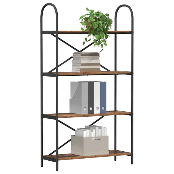 Bücherregal Altholz 80x30x146cm