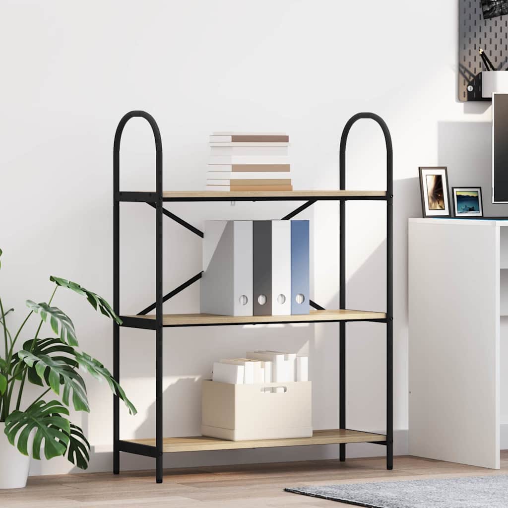 Bücherregal Sonoma Eiche 80x30x109 cm
