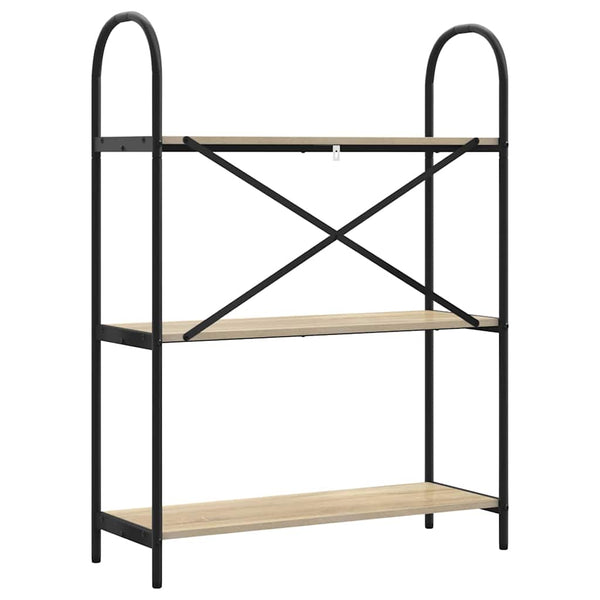 Bücherregal Sonoma Eiche 80x30x109 cm