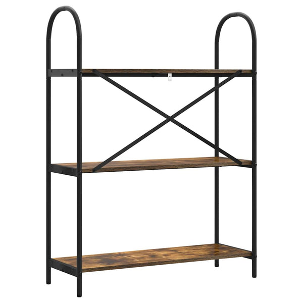 Bücherregal Geräucherte Eiche 80x109 cm