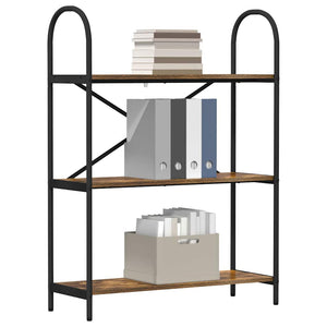 Bücherregal Geräucherte Eiche 80x109 cm