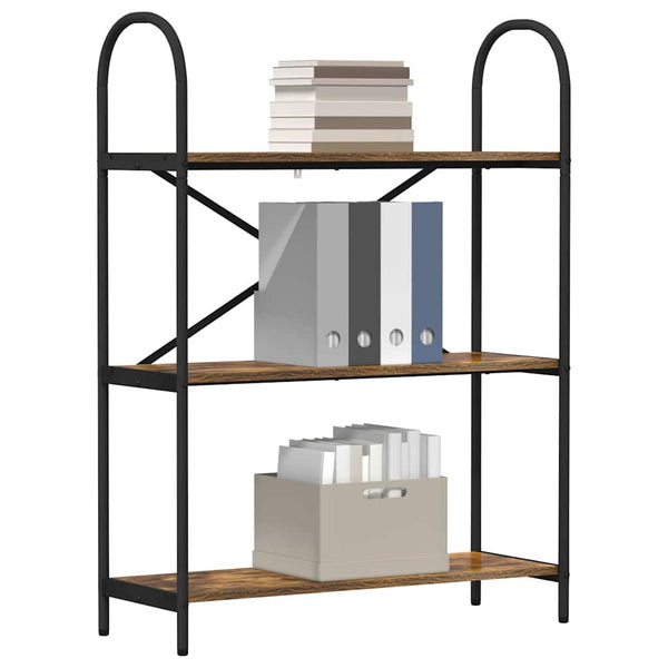 Bücherregal Geräucherte Eiche 80x109 cm