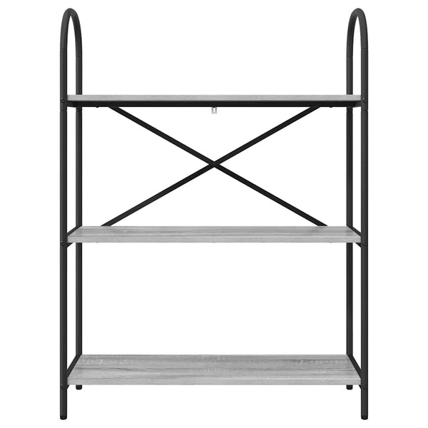 Bücherregal Sonoma Grau 80x109 cm