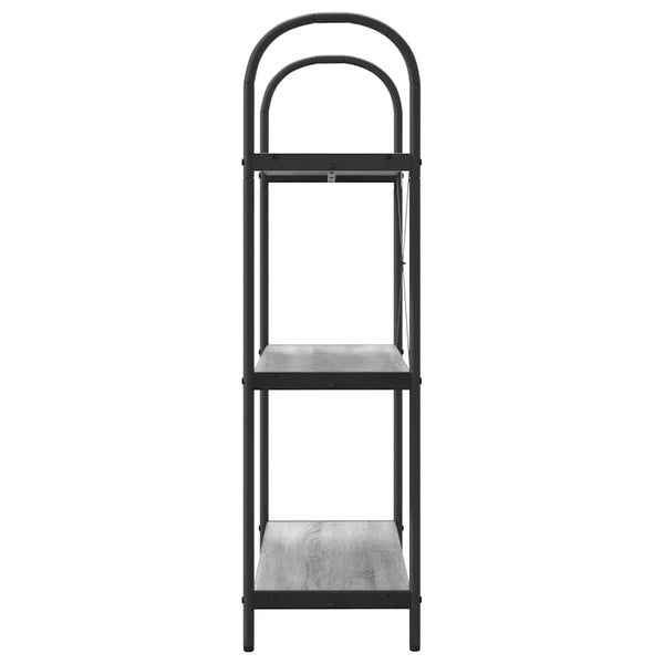 Bücherregal Sonoma Grau 80x109 cm