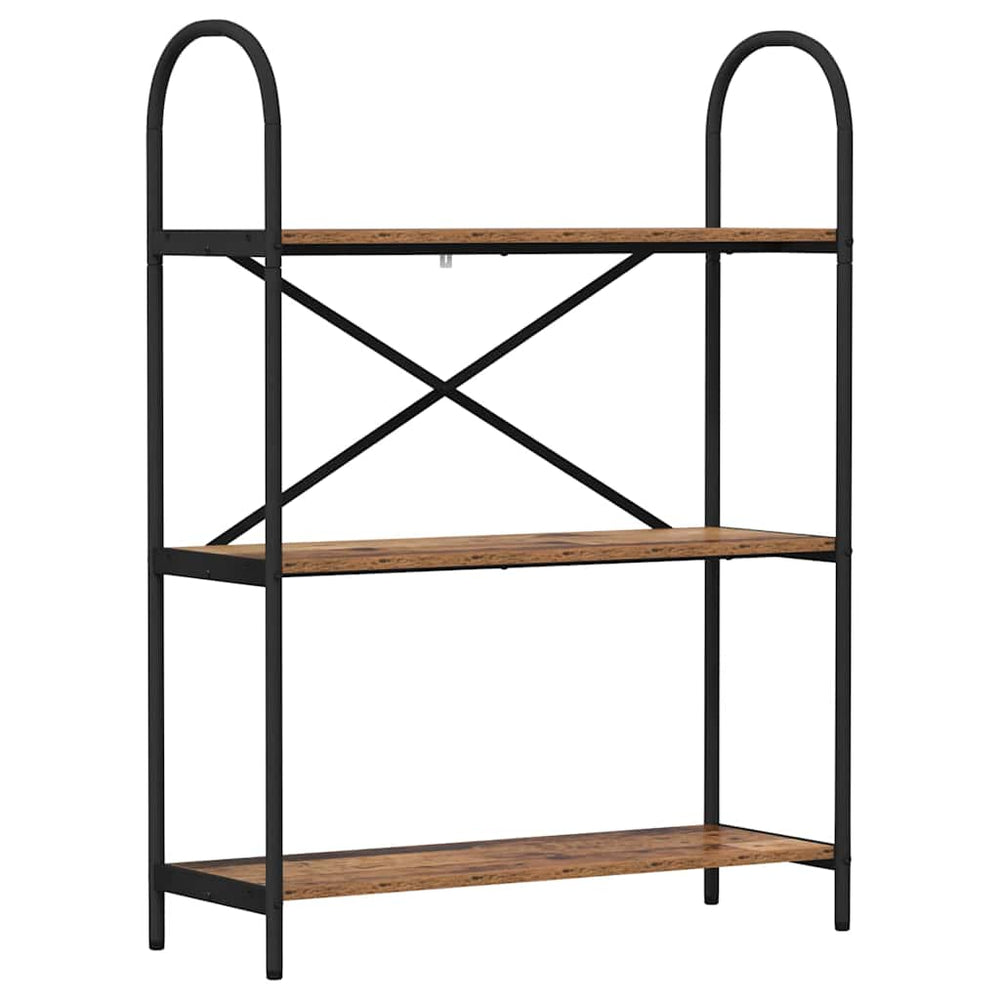 Bücherregal Altholz 80x30x109 cm
