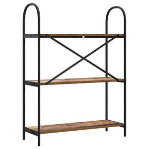 Bücherregal Altholz 80x30x109 cm