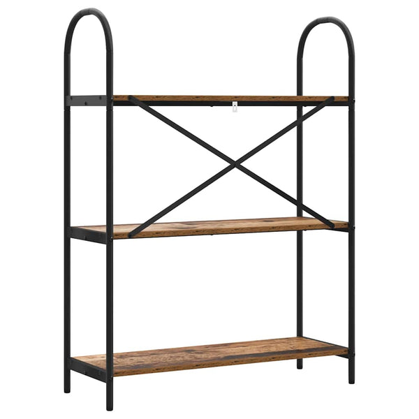 Bücherregal Altholz 80x30x109 cm