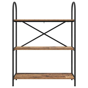 Bücherregal Altholz 80x30x109 cm