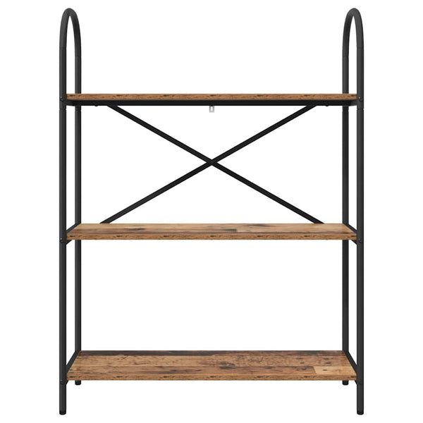 Bücherregal Altholz 80x30x109 cm