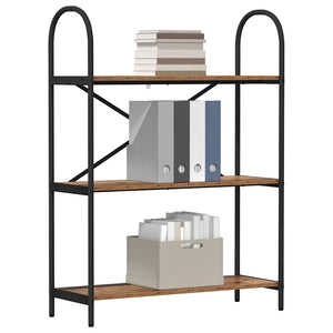 Bücherregal Altholz 80x30x109 cm