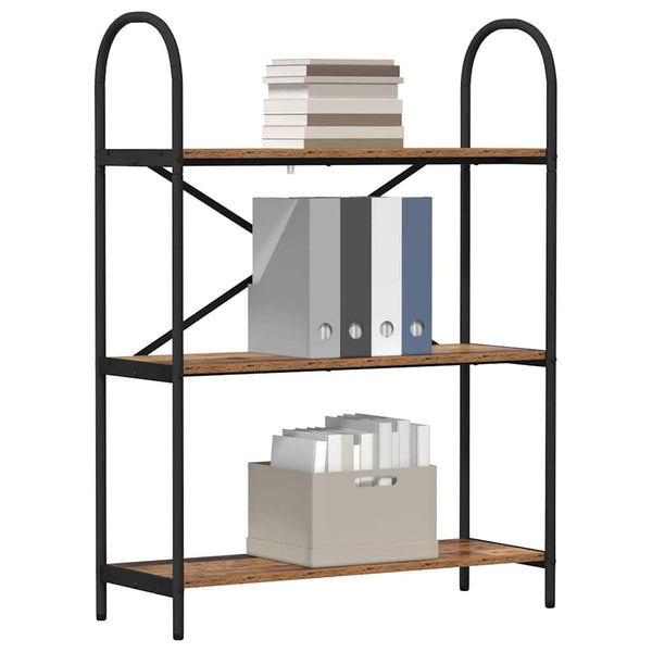 Bücherregal Altholz 80x30x109 cm