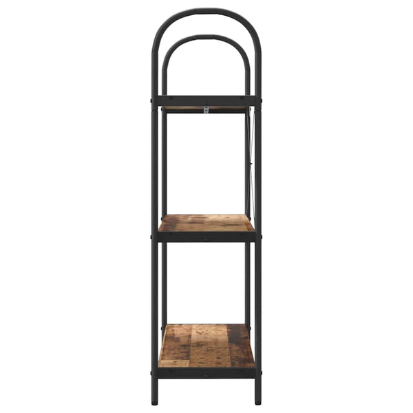 Bücherregal Altholz 80x30x109 cm