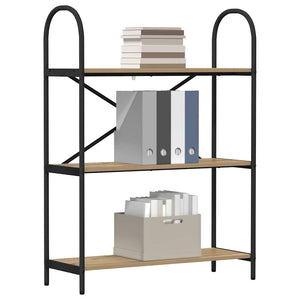 Bücherregal Artisan Eiche 80x30x109 cm