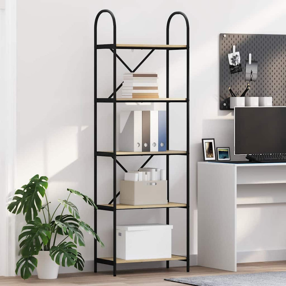 Bücherregal Sonoma Eiche 60x30x183 cm