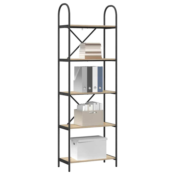Bücherregal Sonoma Eiche 60x30x183 cm