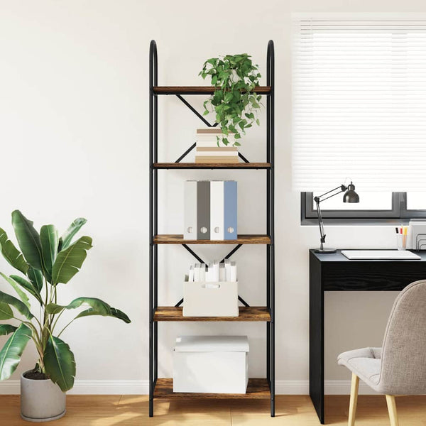 Bücherregal Geräucherte Eiche 183 cm