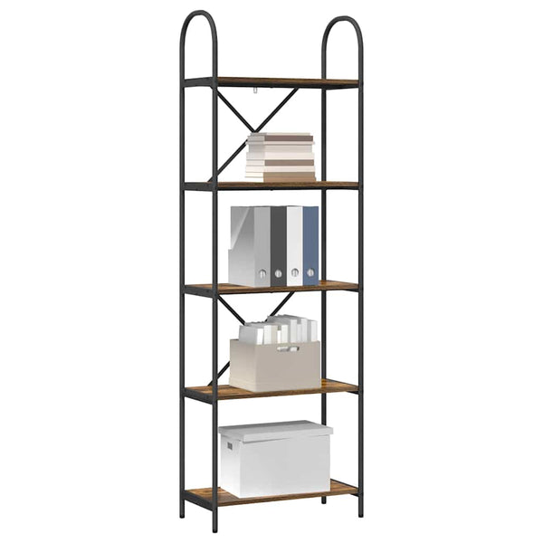 Bücherregal Geräucherte Eiche 183 cm