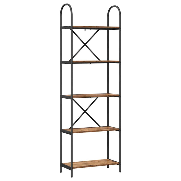 Bücherregal Altholz 60x30x183 cm