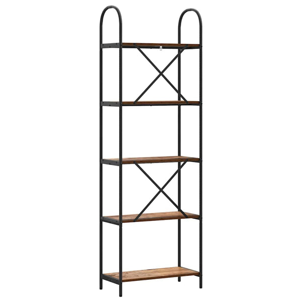 Bücherregal Altholz 60x30x183 cm