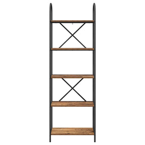 Bücherregal Altholz 60x30x183 cm