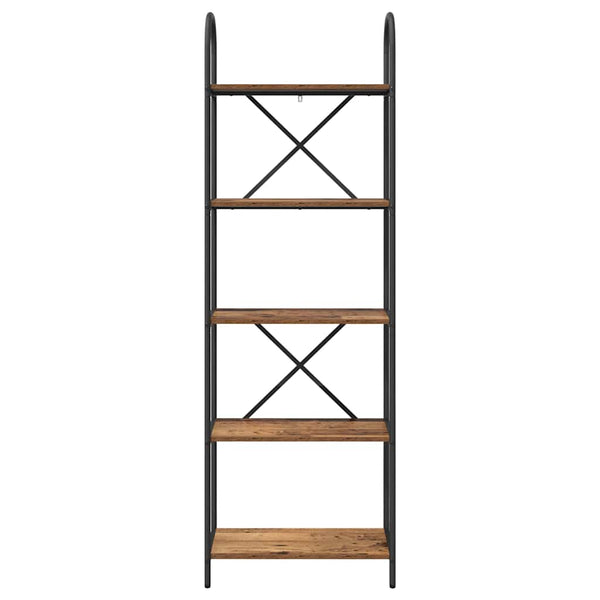 Bücherregal Altholz 60x30x183 cm