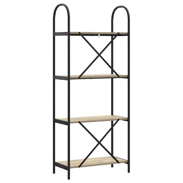 Bücherregal Sonoma Eiche 60x30x146 cm