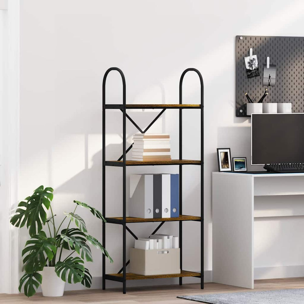 Bücherregal Geräucherte Eiche 146 cm