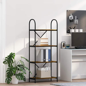 Bücherregal Geräucherte Eiche 146 cm