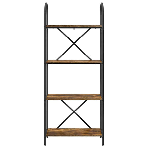 Bücherregal Geräucherte Eiche 146 cm