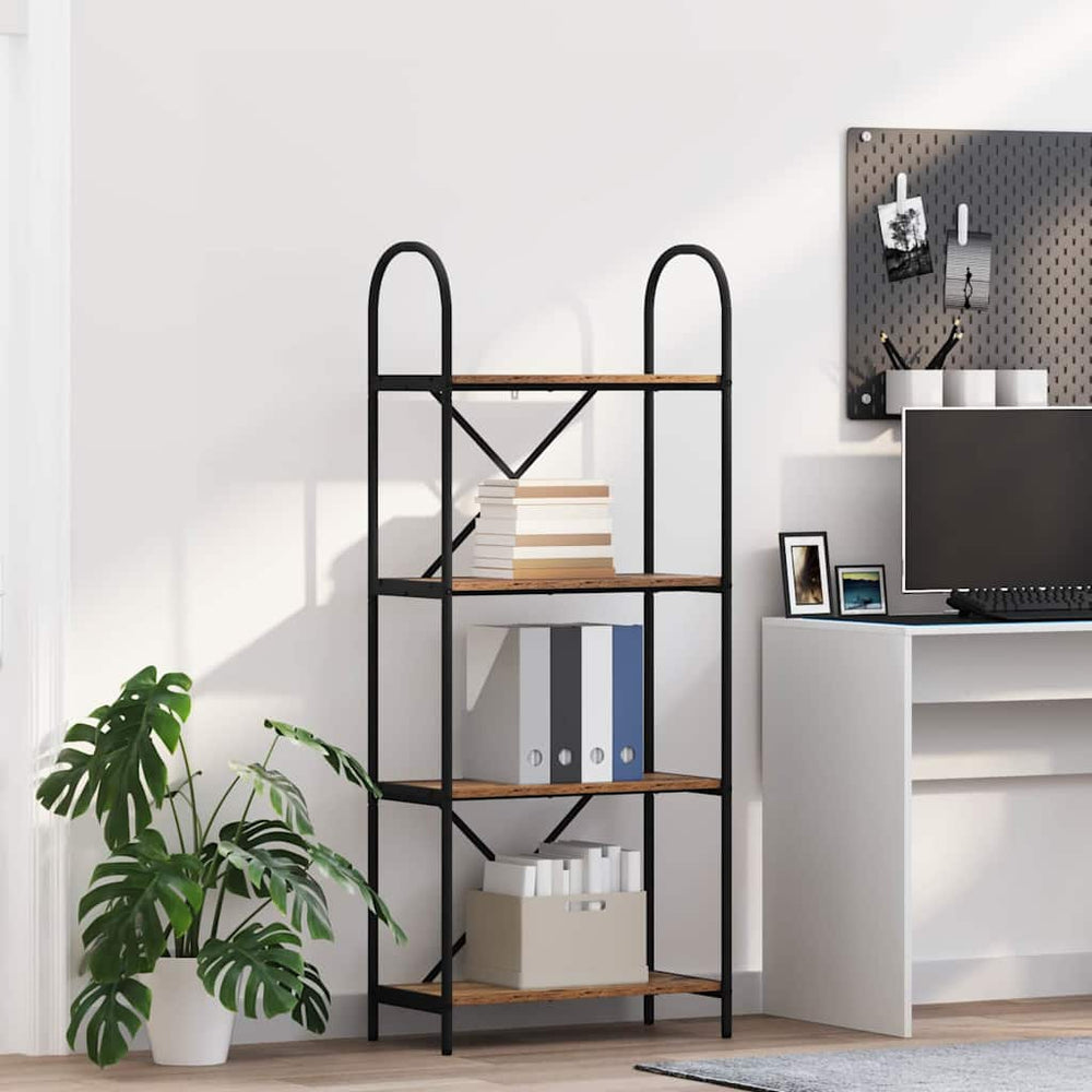 Bücherregal Altholz 60x30x146cm