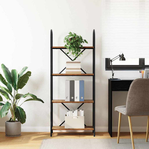 Bücherregal Altholz 60x30x146cm