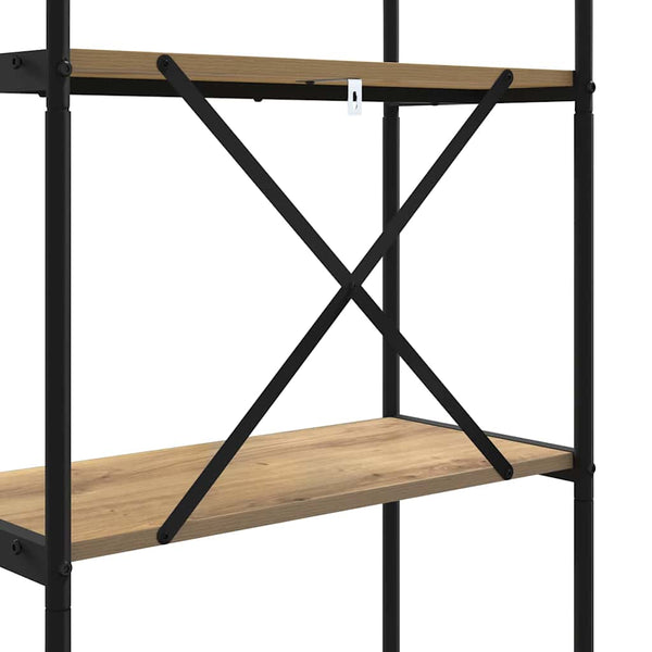Bücherregal Artisan Eiche 60x30x146 cm