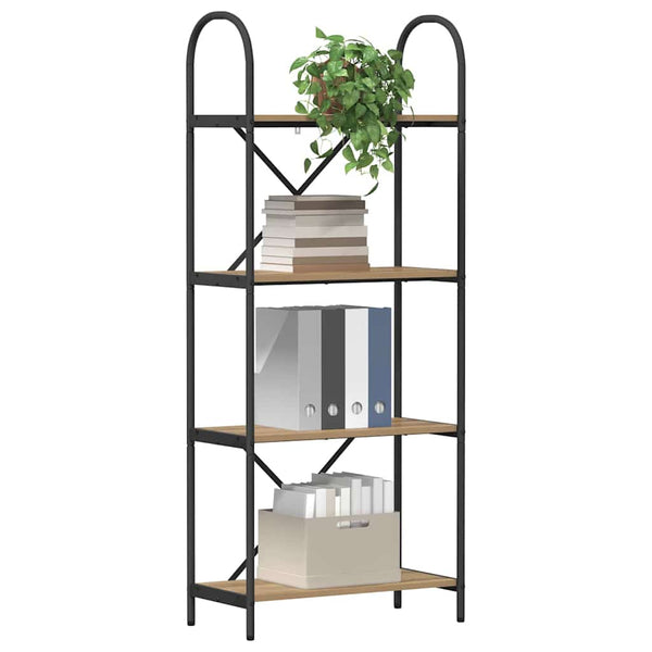 Bücherregal Artisan Eiche 60x30x146 cm