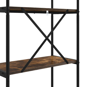 Bücherregal Geräucherte Eiche 60x30x109 cm