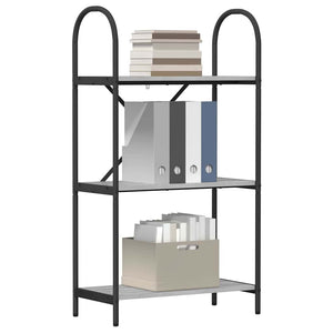 Bücherregal Grau Sonoma 60x30x109 cm