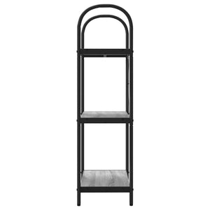 Bücherregal Grau Sonoma 60x30x109 cm