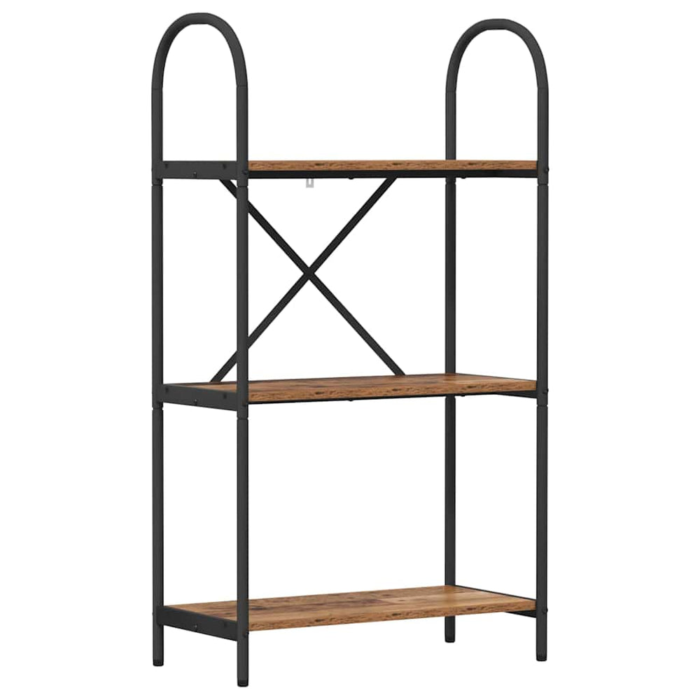 Bücherregal Altholz 60x30x109 cm