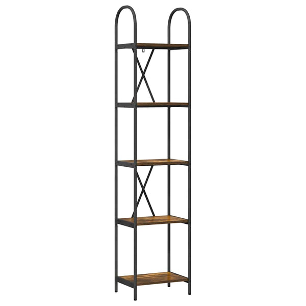 Bücherregal Geräucherte Eiche 183 cm