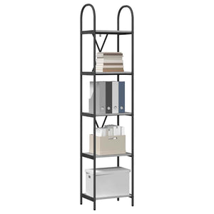 Bücherregal Grau Sonoma 40x30x183cm