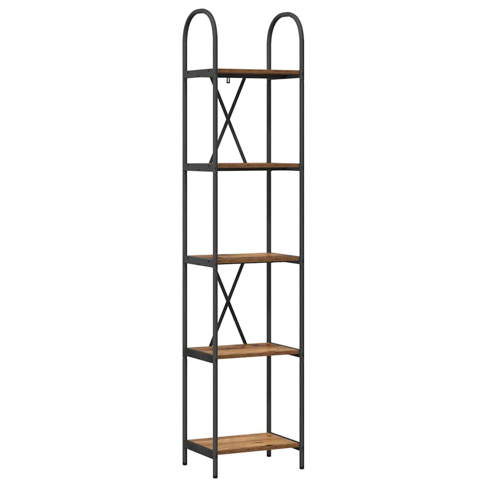 Bücherregal Altholz 183 cm hoch