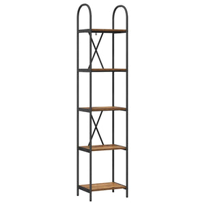 Bücherregal Altholz 183 cm hoch