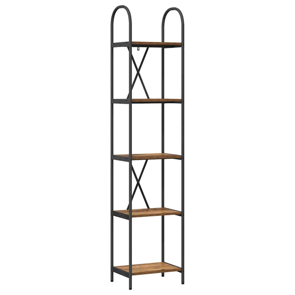Bücherregal Altholz 183 cm hoch