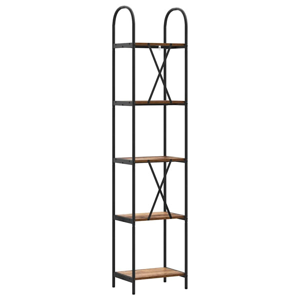 Bücherregal Altholz 183 cm hoch
