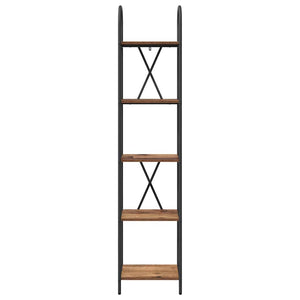 Bücherregal Altholz 183 cm hoch
