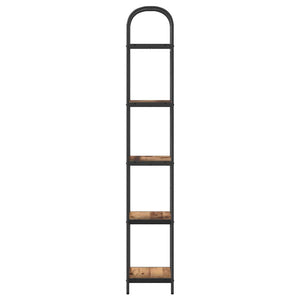 Bücherregal Altholz 183 cm hoch