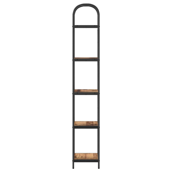 Bücherregal Altholz 183 cm hoch