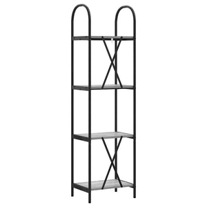 Bücherregal Grau Sonoma 146cm