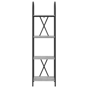 Bücherregal Grau Sonoma 146cm