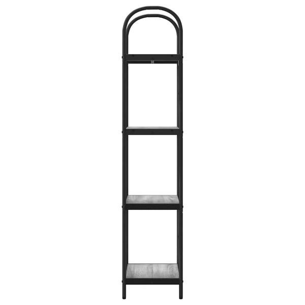 Bücherregal Grau Sonoma 146cm